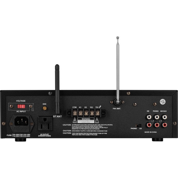 Main product image for Pyle PT210 120W PA Mono Amplifier w/ 70V Out & Mic 248-4666